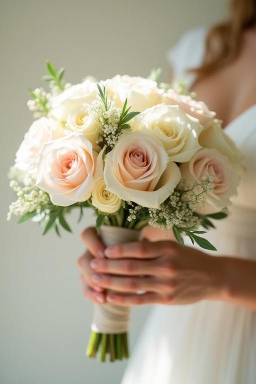 エレガントなウェディングブーケ